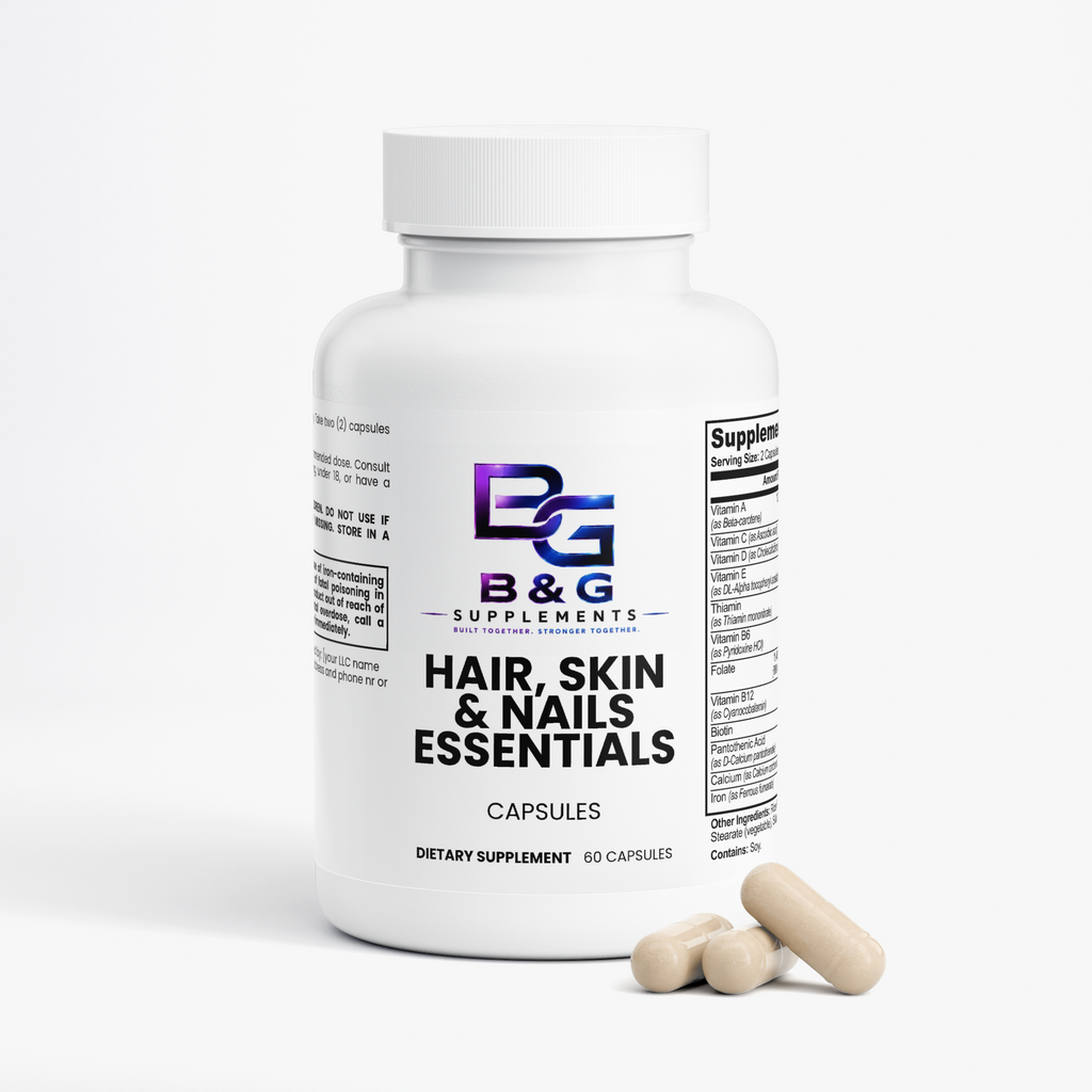 Hair, skin, & nail essentials